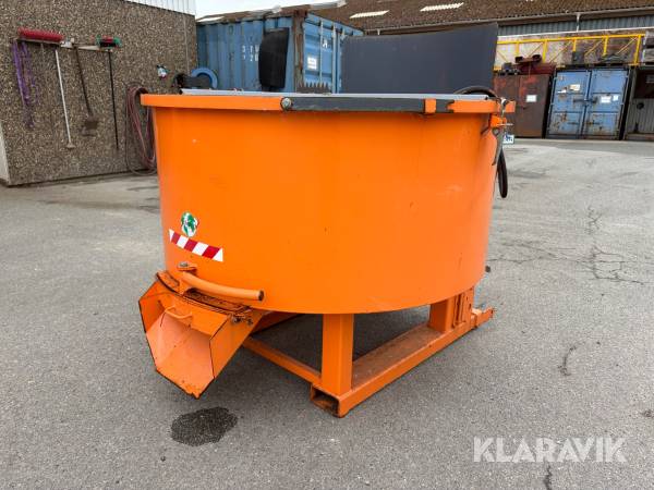 Betonblander FK Machinery 800 liter hydraulisk drevet.