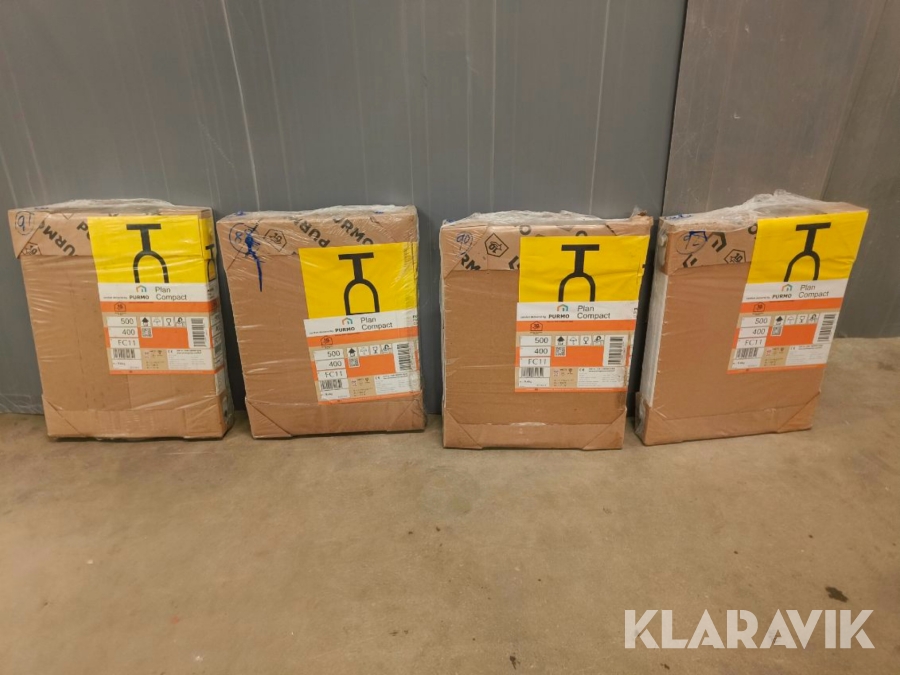 Radiator Purmo Enkelt 4 styk