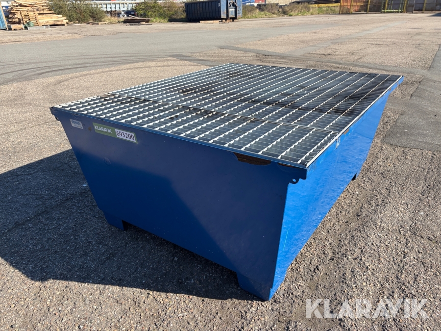 Opsamlingskar / spildbakke Denios Classic-line 1 IA