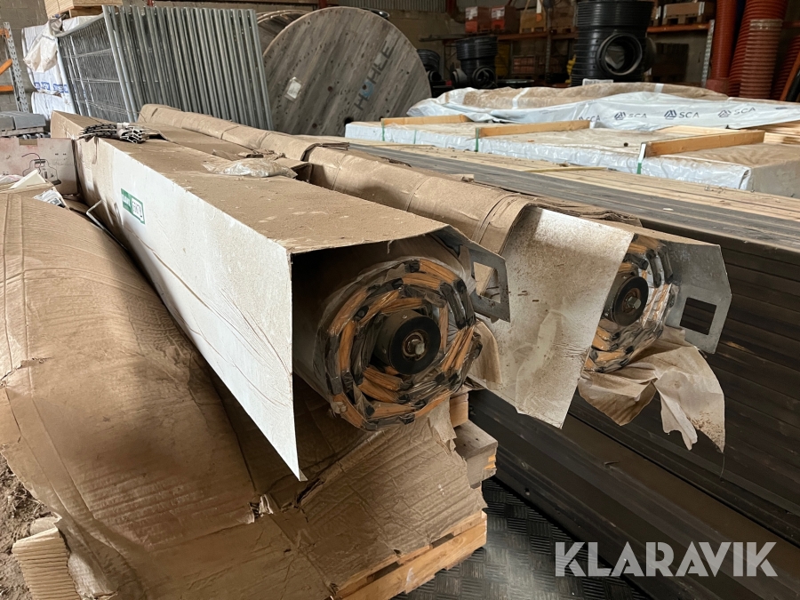 Rulleporte 2x3 meter - 2 styk