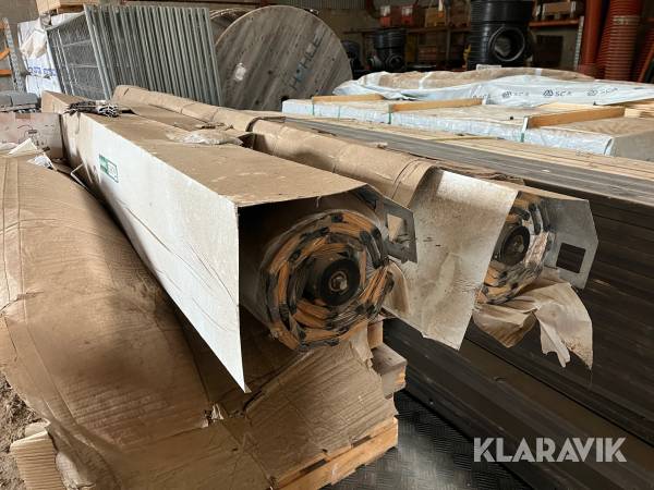 Rulleporte 2x3 meter - 2 styk