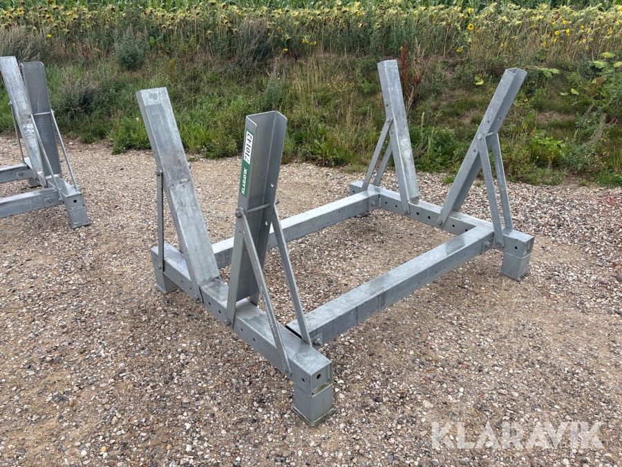 Opbevaringsstativ Galvaniseret - 1 styk