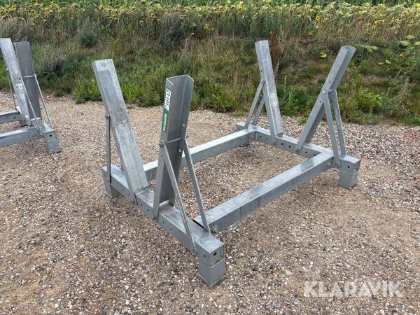 Opbevaringsstativ Galvaniseret - 1 styk