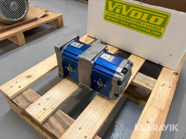 Dobbelt hydraulikpumpe Vivolo