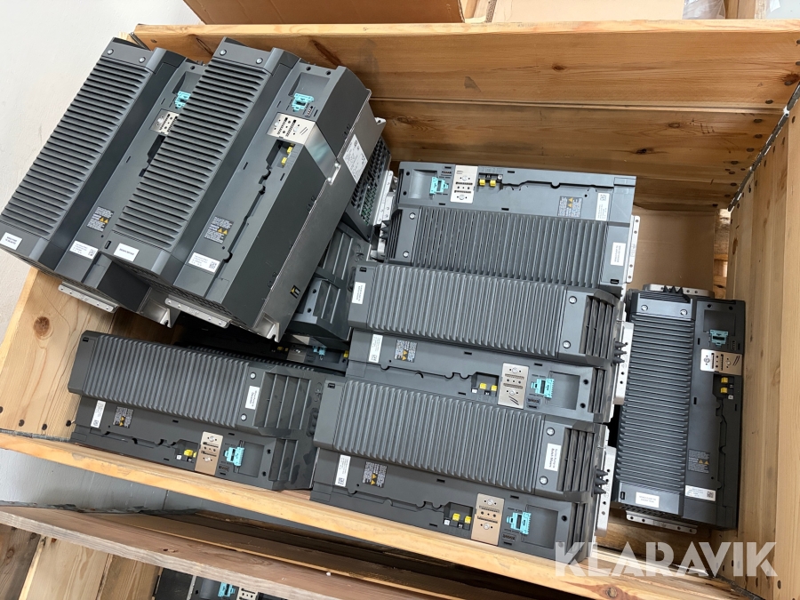 Lot - effektmoduler / frekvensomformere Siemens PM240-2 - 15 styk