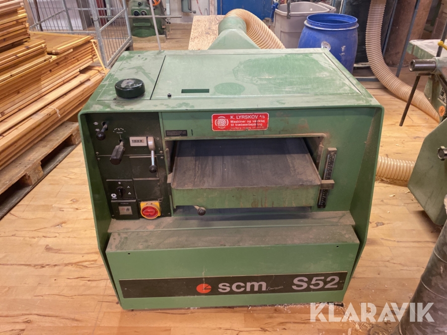 Tykkelseshøvl Scm S52