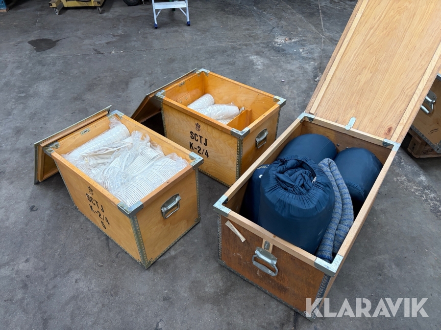 Feltserviceudstyr CF SCTJ K-2/4, 3 trækasser