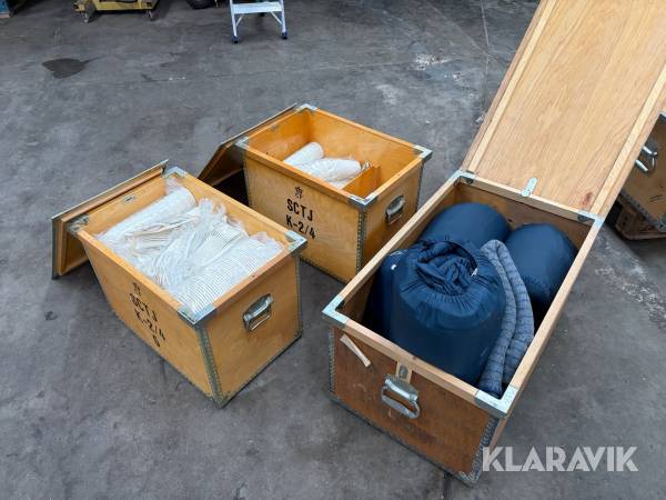 Feltserviceudstyr CF SCTJ K-2/4, 3 trækasser