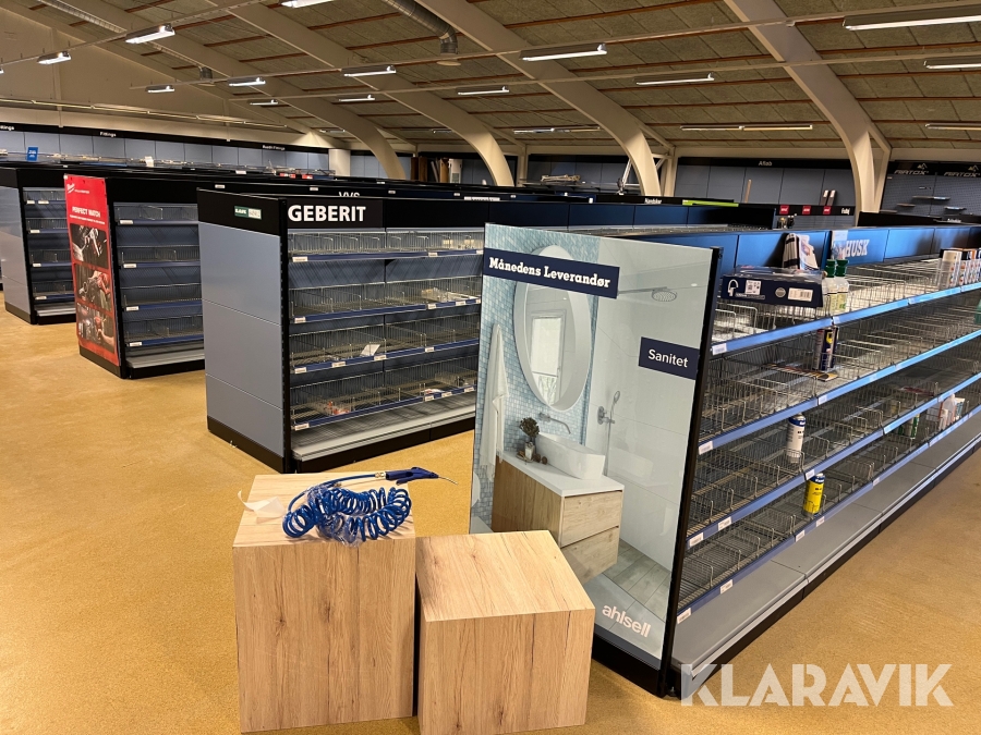 Værksteds/butik inventar