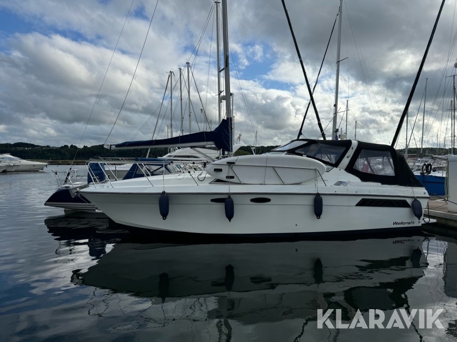 Motorbåd Wellcraft St. tropez 32 med bådtrailer