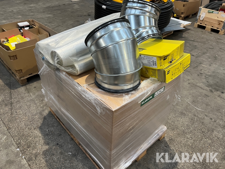 Lot - ventilation, isolering og svejsetråd