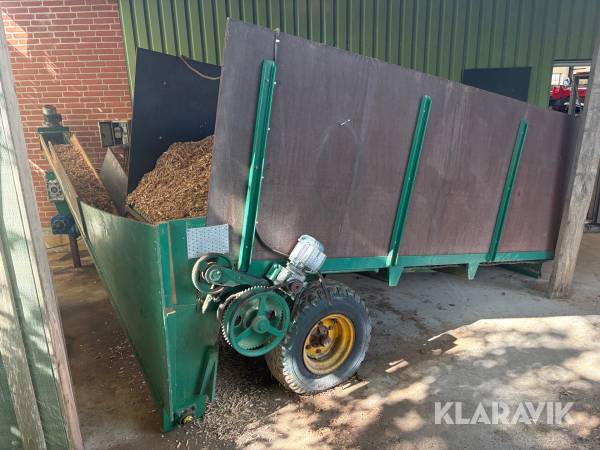Flisfyr Reka kedler HKRST-FSK 20 20 kW med flissilo