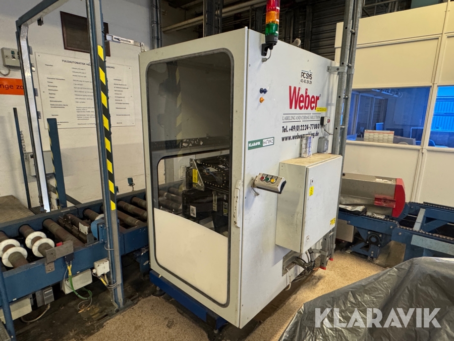 Etiketteringsstation Weber LA52XX-TB-2A Automatisk