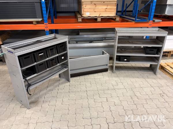 Varebilsreoler Sortimo fra Volkswagen Transporter - 2 styk