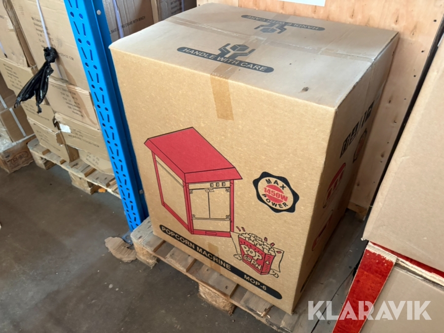 Popcornmaskine Bearsafe