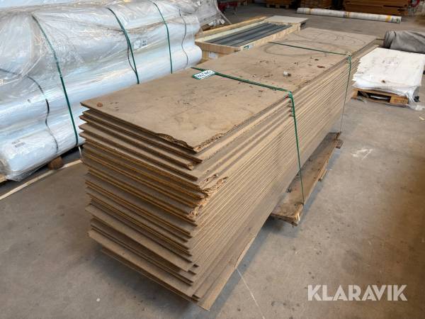Gulvplader med not 30 Styk
