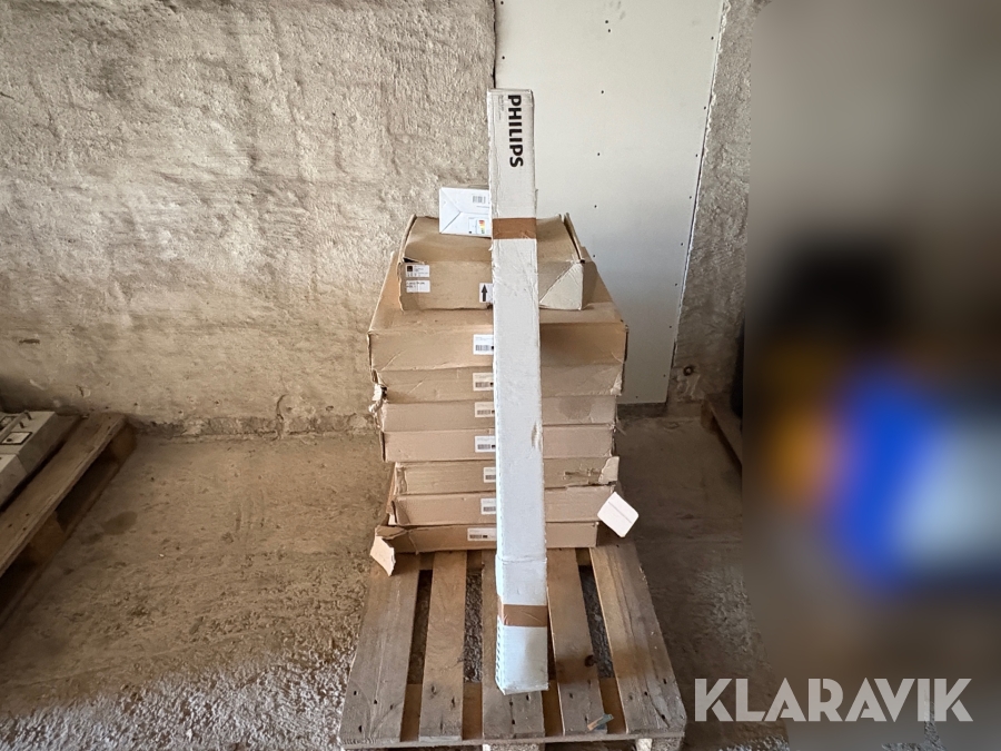 Blandet parti lamper 10 styk