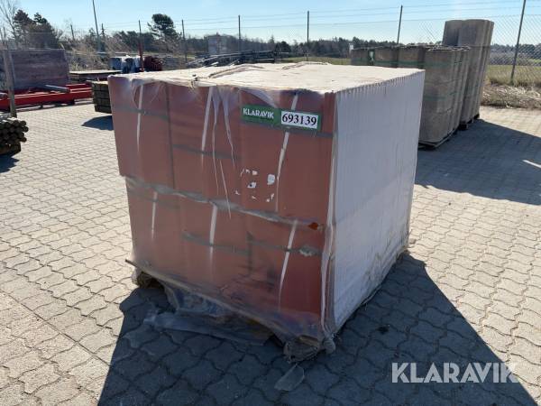 Parti tagsten B og C Dobbel-S Monier - 216 styk