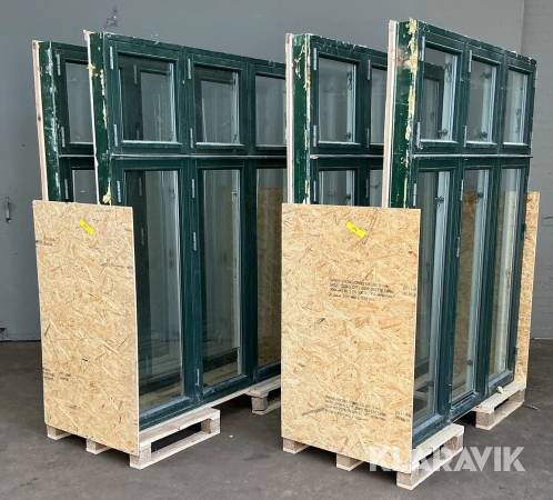 Termovinduer grønne 4 styk