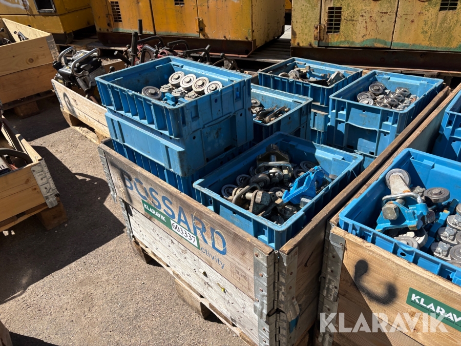 Skinnerulle 110styk Pandrol