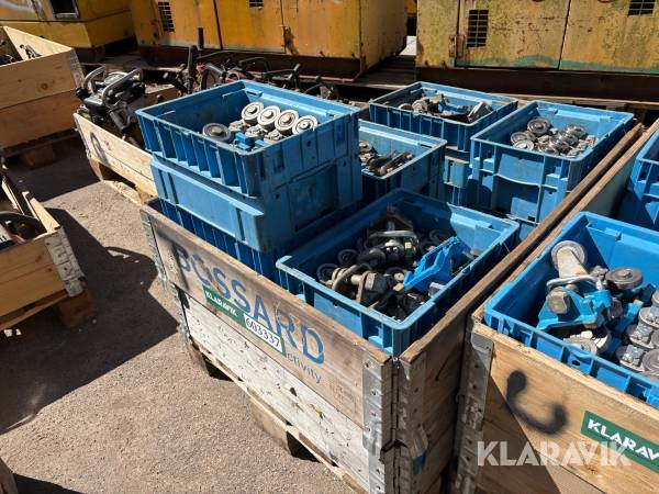 Skinnerulle 110styk Pandrol