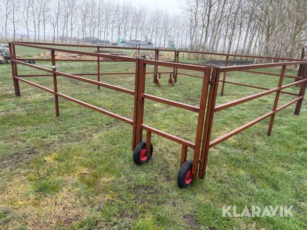 Mobil fangfold - kan foldes sammen og transporteres