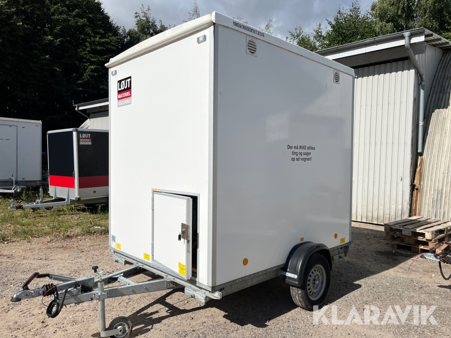 Toilet- og badeskur Scanvogn 240