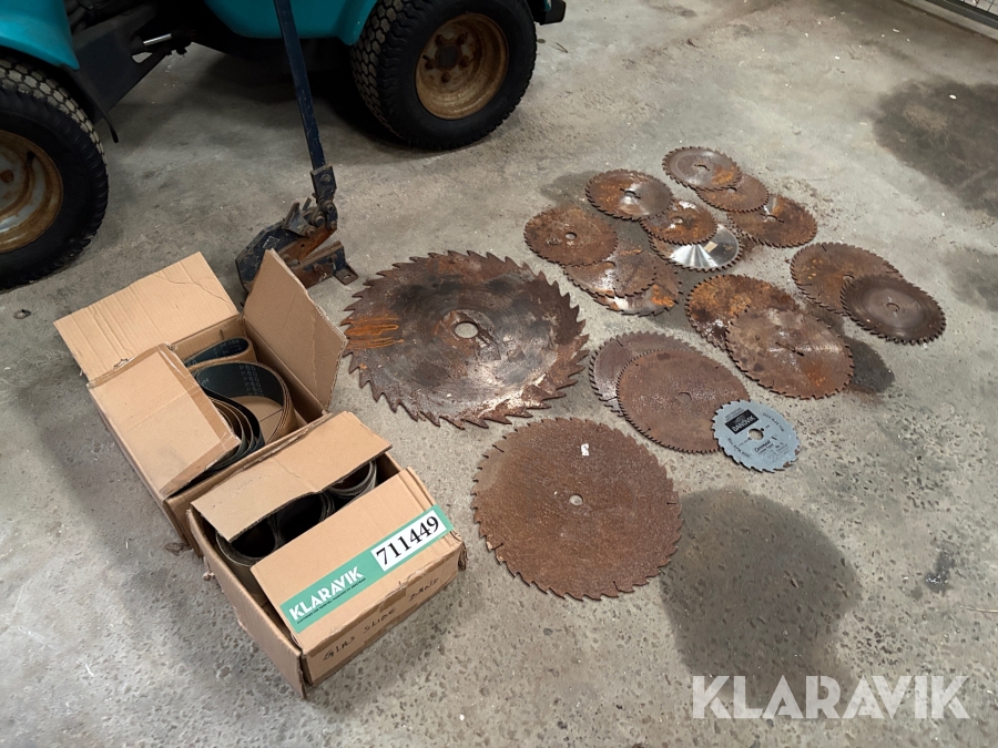 Klinger og glas sandpapir