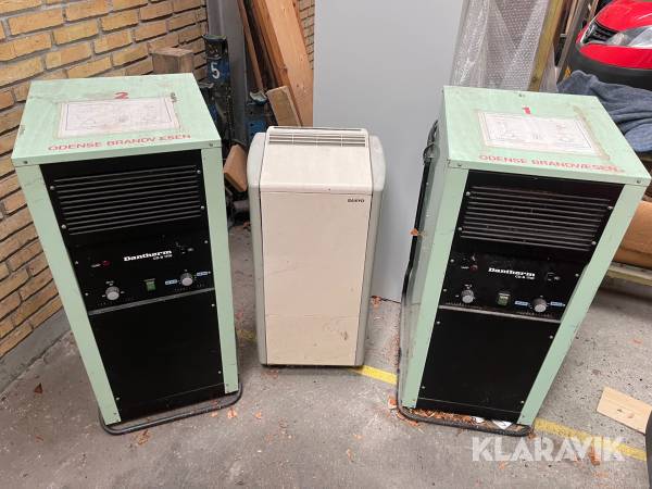 Affugtere Dantherm/Sanyo CD-B1700/SA-P61G5 3 styk