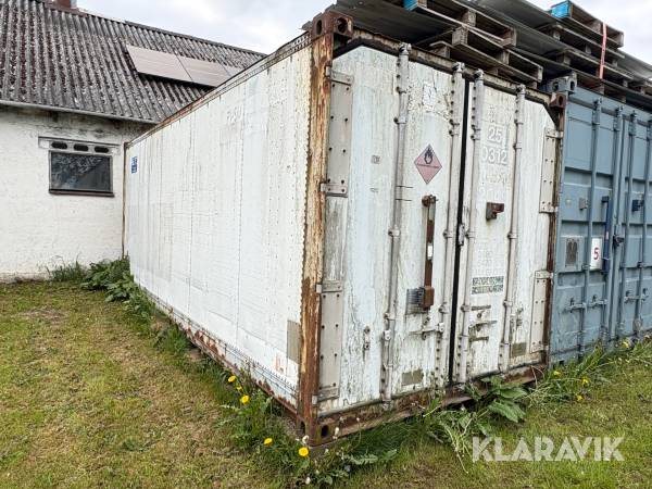 Container isoleret 20 fod 24 tons