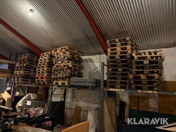 Europaller 180 styk & Engangspaller 30 styk