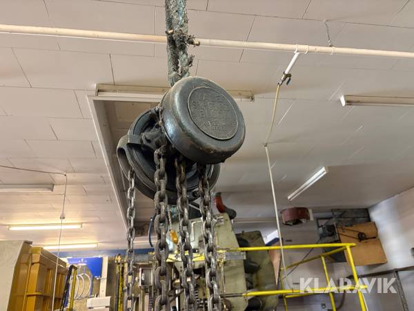 Kædetalje Yale & Towne MFG. Co. med løbekat