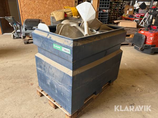 Urinaler - omkring 20 styks