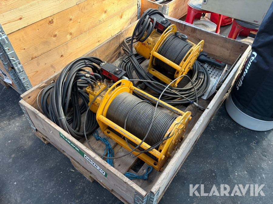 Krantaljer Ingersoll Rand LS2-600RGC-PH6M 2 stk - 600kg