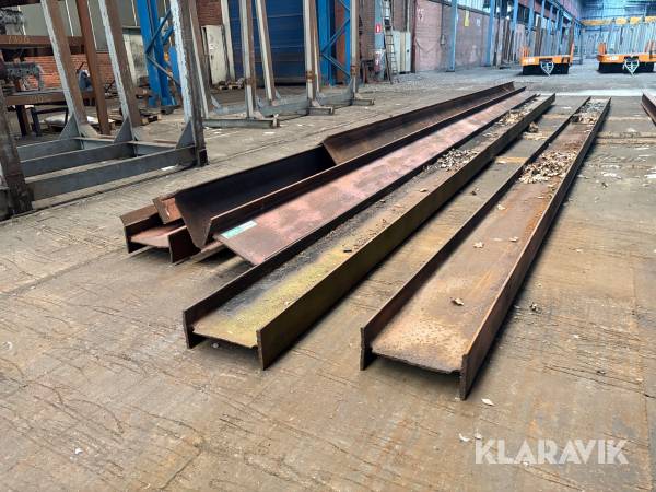 IPE 400 stålbjælker -7 styk