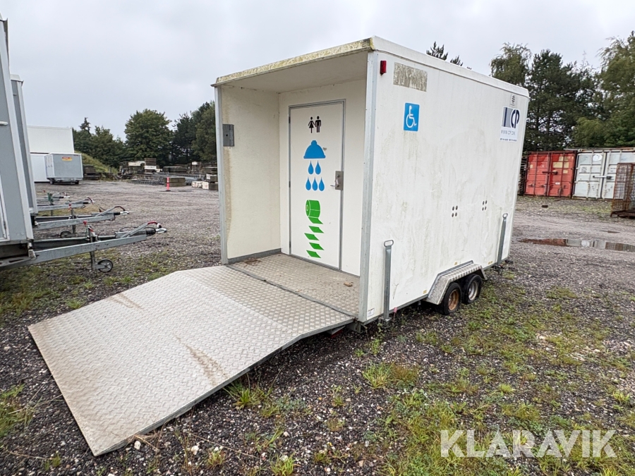 Handicap toilet Trailer Eurowagon