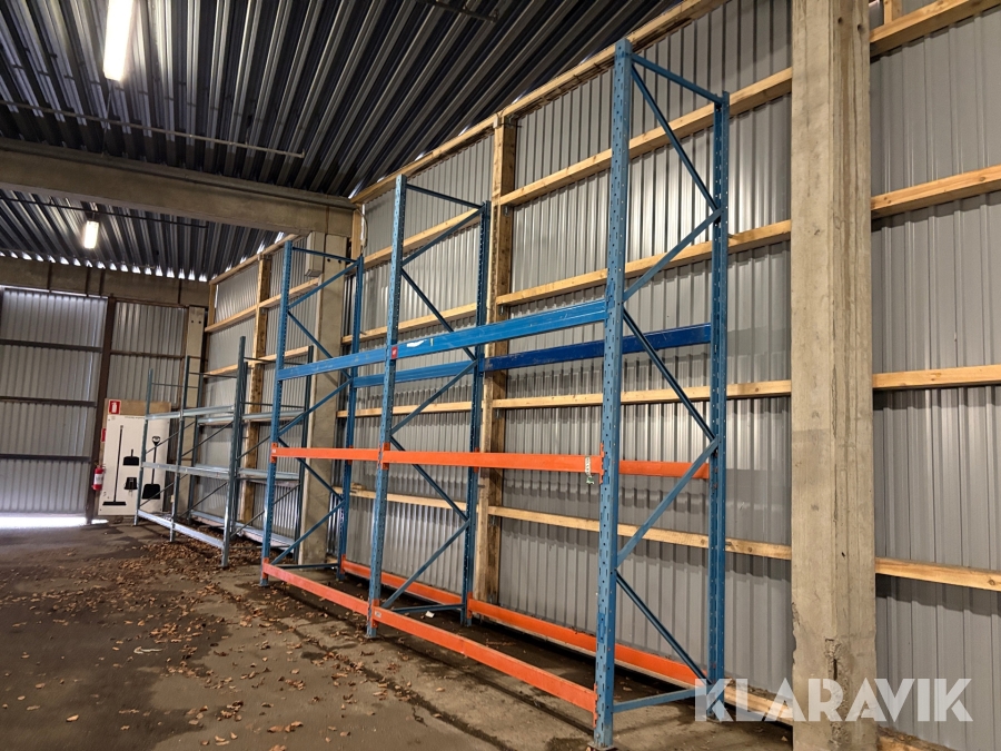 Pallereoler Welboe totalindretning og Smith Industri - 4 sektioner