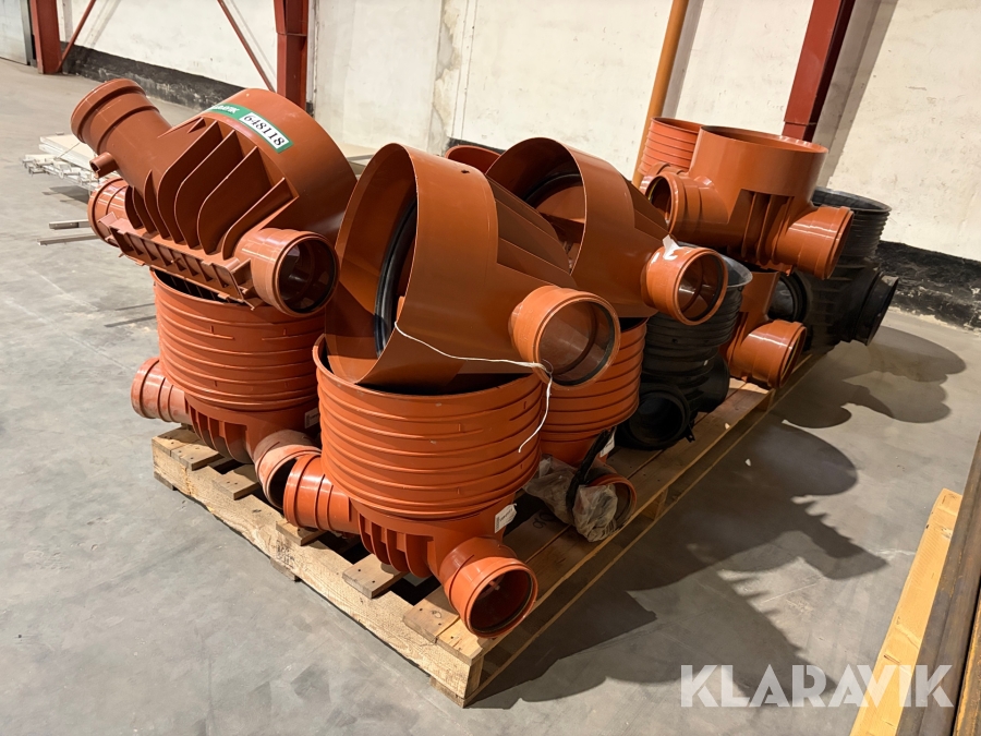 Brønde assorteret 15 styk