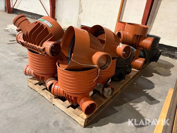 Brønde assorteret 15 styk