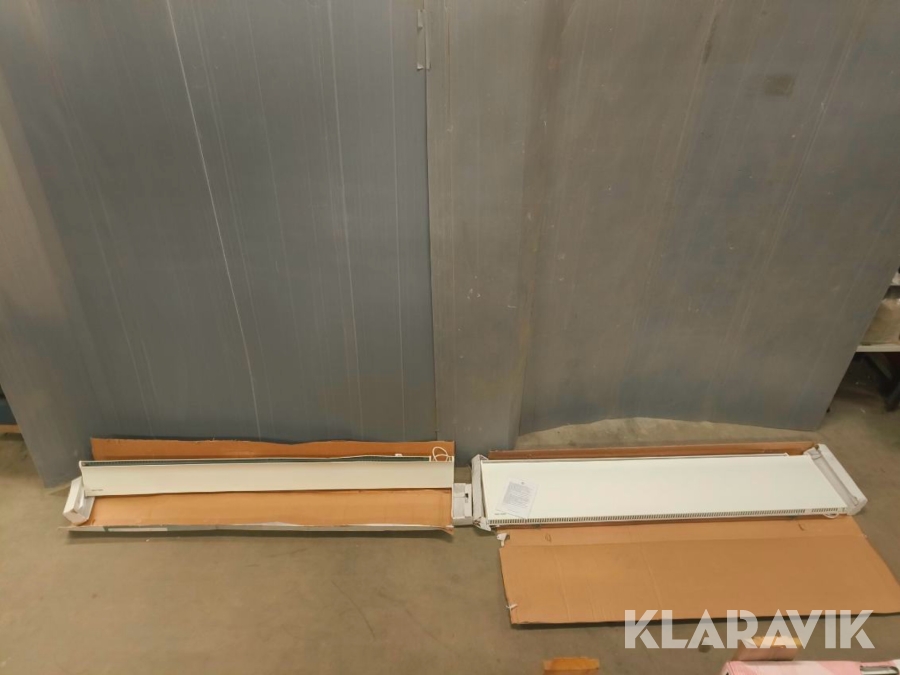 El radiator Glamox 1400 og 2000w 2 styk
