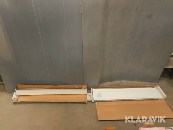 El radiator Glamox 1400 og 2000w 2 styk