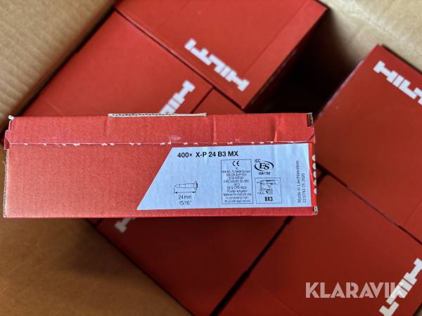 HILTI X-P 24 B3 MX Søm og X-U 16 MX søm