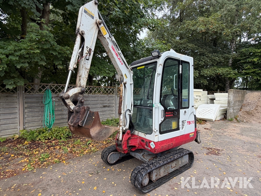 Gravemaskine Takeuchi TB016