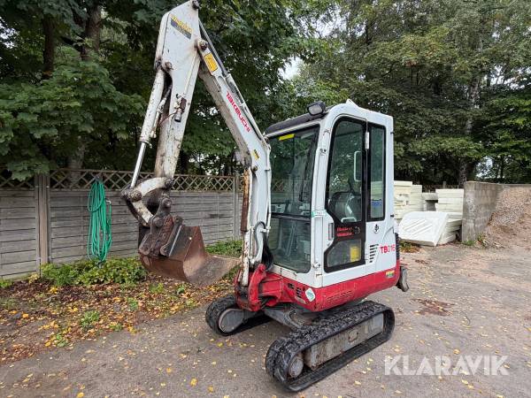 Gravemaskine Takeuchi TB016