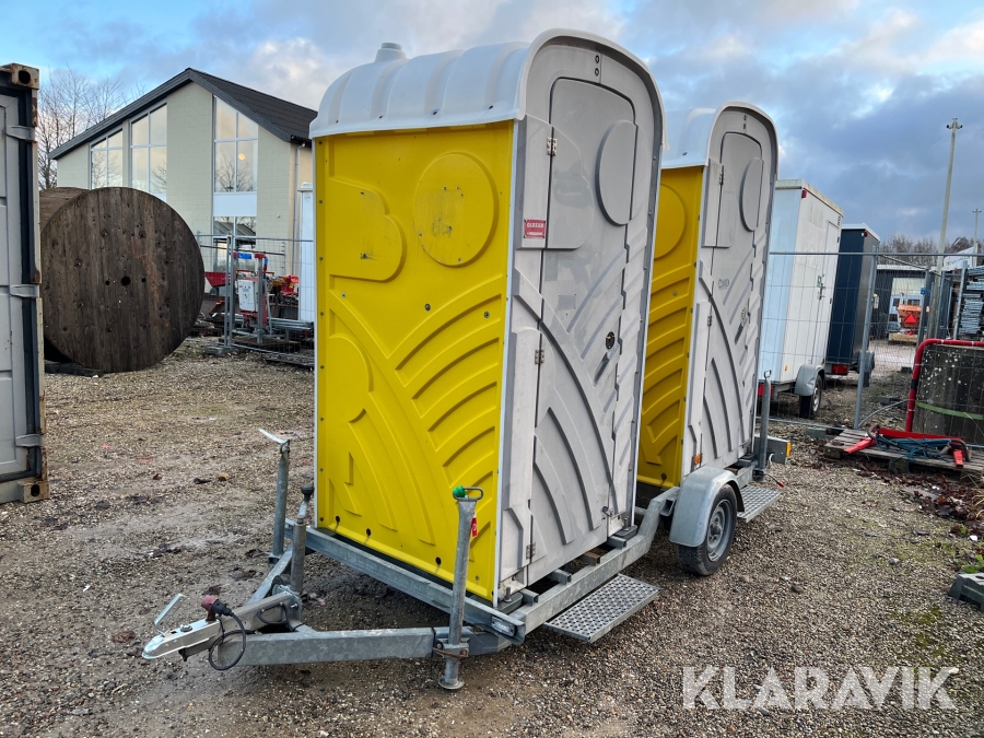 Toilet trailer Scanvogn