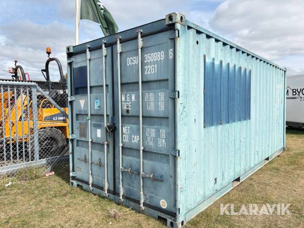 Container Danish Container Supply CX01-2052 20 fod med Mavako-lås