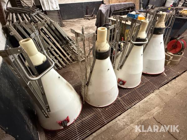 Foder automater 4 styk