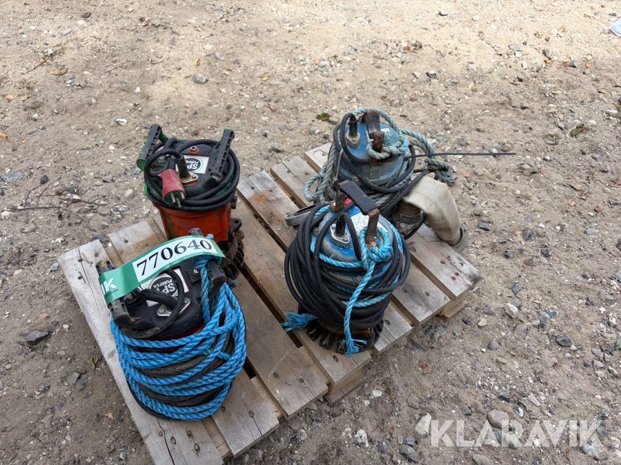 Dykpumper STP Pumpen/Tsurumi Pump 2