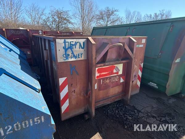 Åbn container Skibby Smede A/S Type 14 