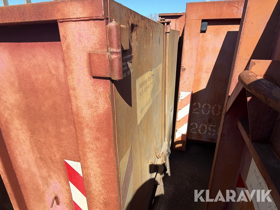Container Abn Åbn container Skibby Smede A/S Type 14, Hvidovre, Klaravik a